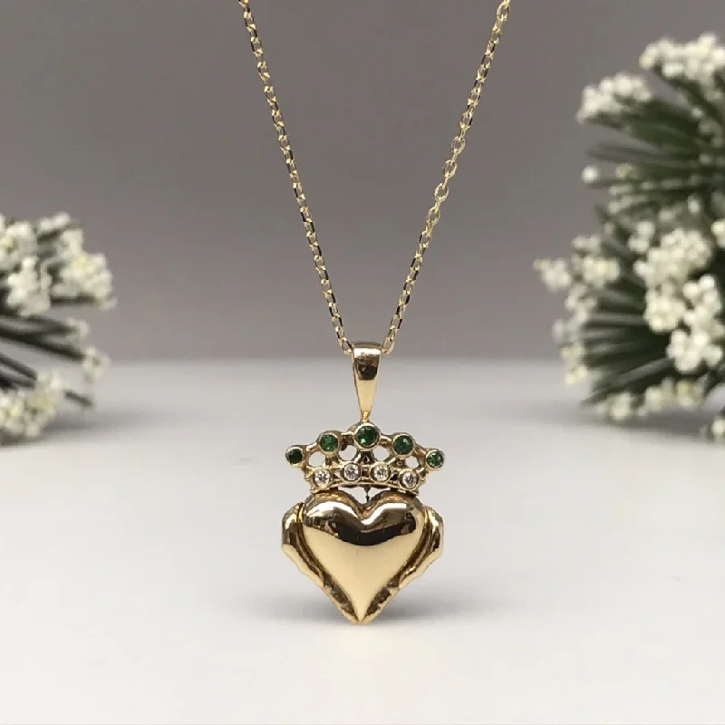 women's necklaces best seller -Irish Claddagh Necklace