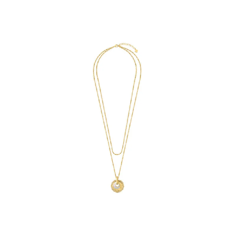 women's necklaces with initials -Women Gold Plated Necklace