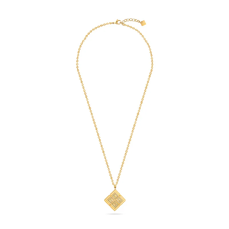 women's necklaces handmade design -Vivienne Gold Plated Necklace