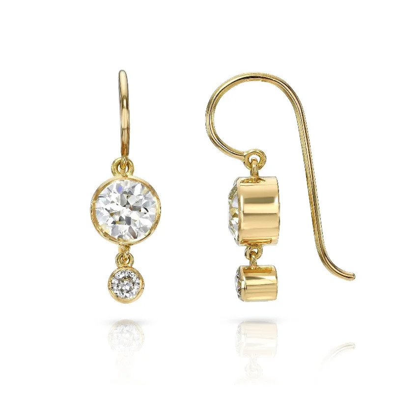 women's earrings trendy and stylish -PALOMA DOUBLE DROPS