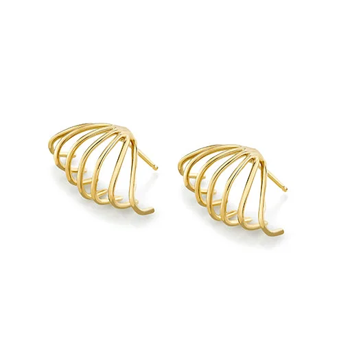 women's earrings baroque style -Cage Earring - Single