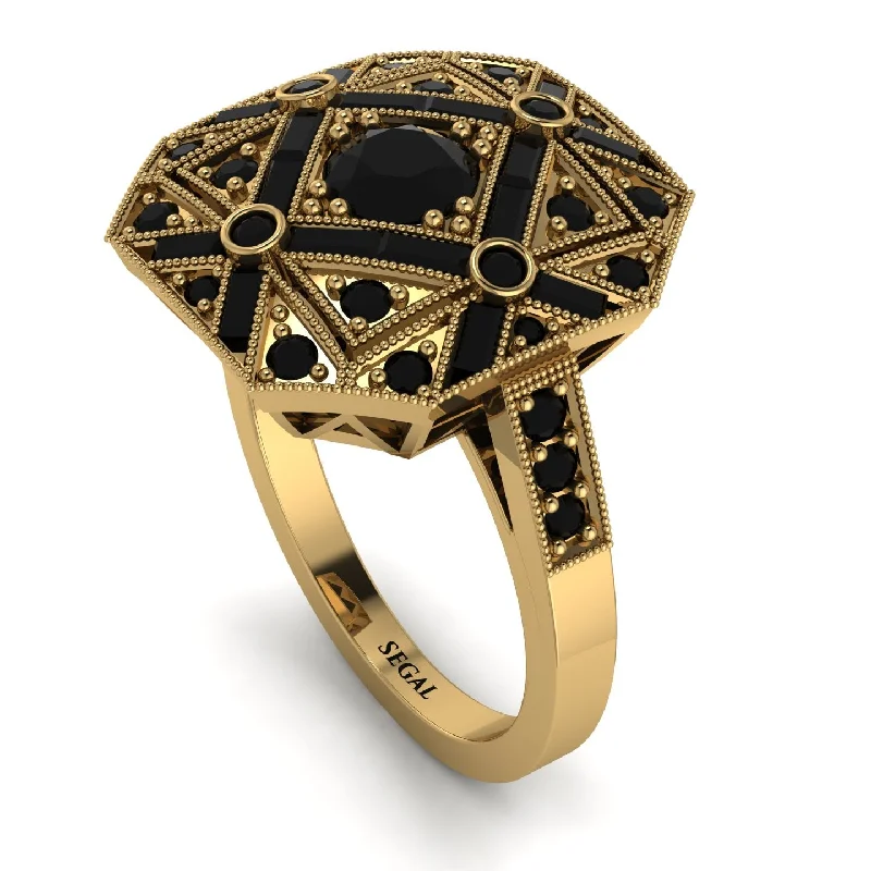 women's rings timeless beauty -Modern And Stylish Design Geometric Glamour Ring - Theresa No. 7