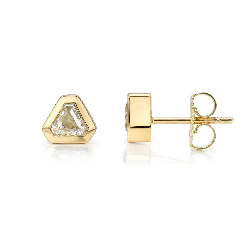 women's earrings gemstone earrings -TEDDI STUDS