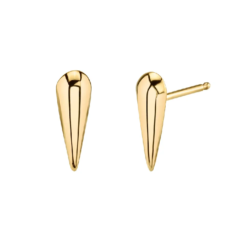 women's earrings everyday wear -Droplet Studs