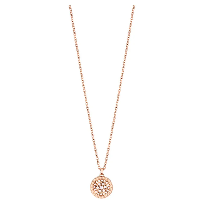 women's necklaces statement gemstone -Stella Women Rose Gold Necklace