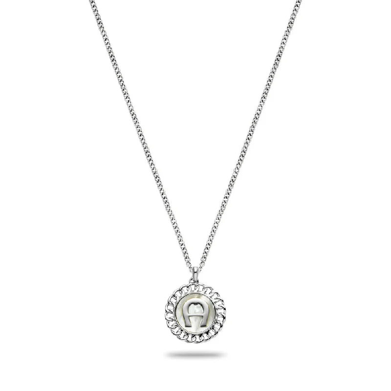 women's necklaces with small charm -Women Silver Necklace