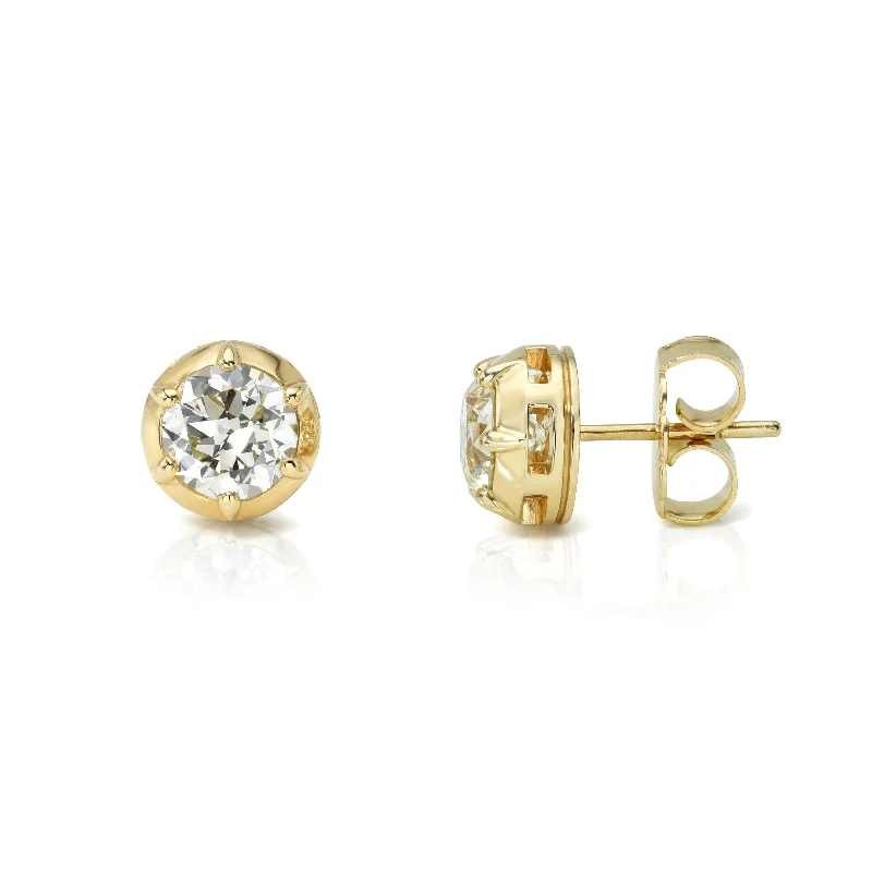 women's earrings sapphire -MAUDE STUDS