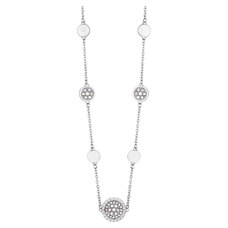 women's necklaces waterproof jewelry -Stella Women Silver Necklace