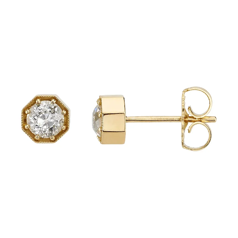 women's earrings wedding jewelry -GEMMA STUDS