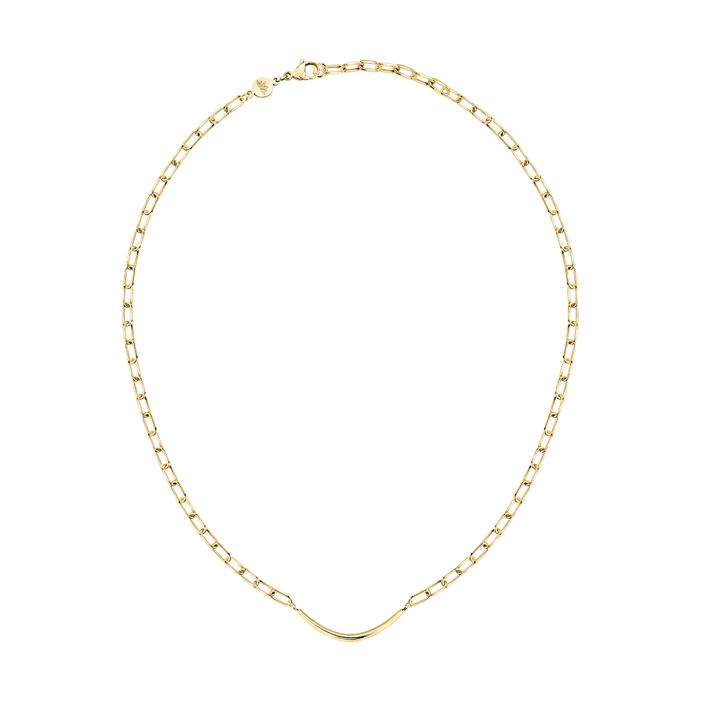 women's necklaces handmade design -Women Morellato Gold Necklace