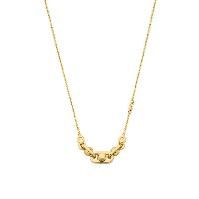 women's necklaces fine jewelry -Women Michael Kors Astor Link Necklace