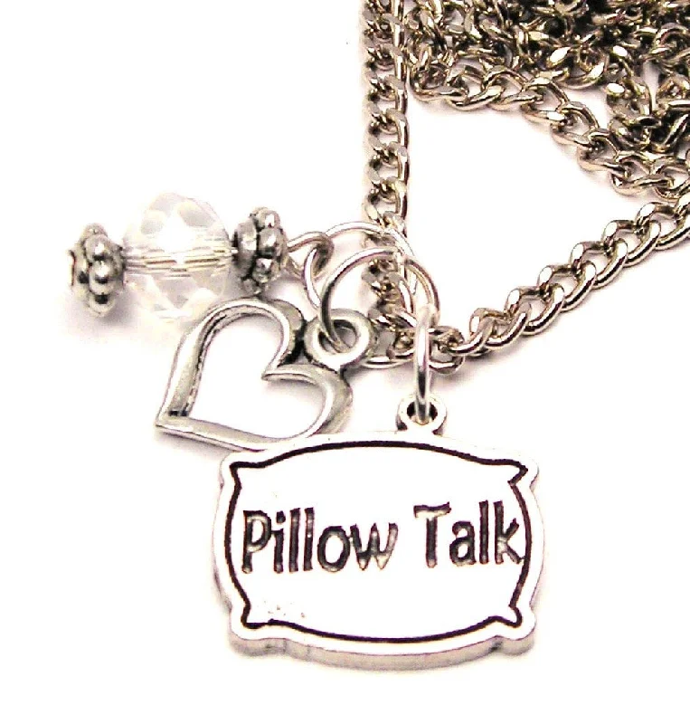 women's necklaces casual everyday -Pillow Talk Necklace with Small Heart