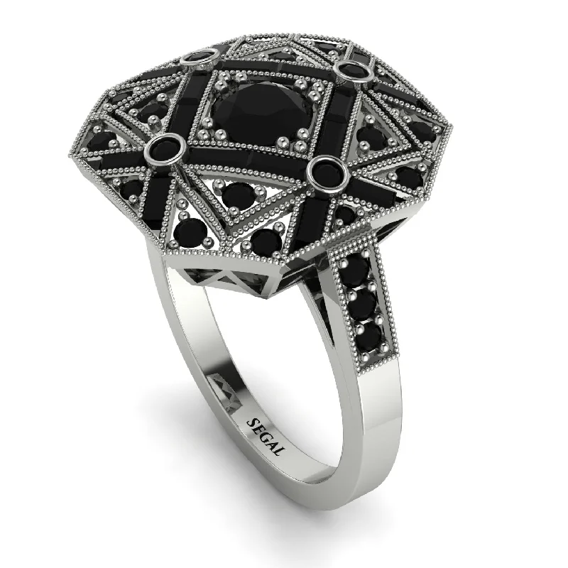 women's rings petite design -Modern And Stylish Design Geometric Glamour Ring - Theresa No. 9