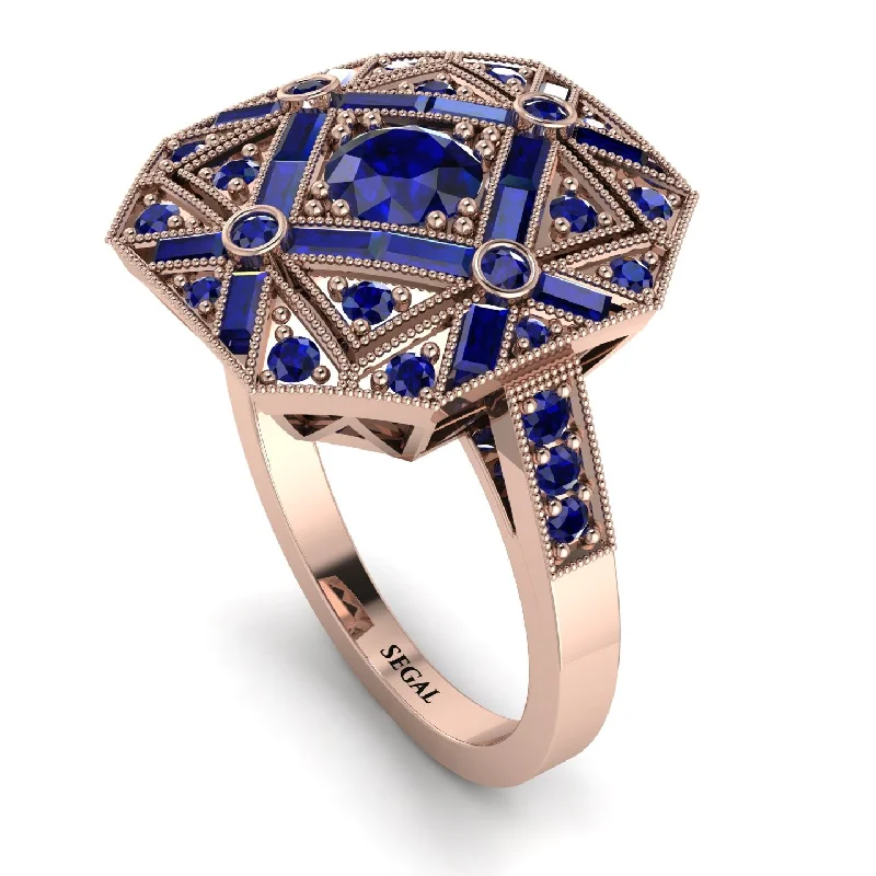 women's rings best seller -Modern And Stylish Design Geometric Glamour Ring - Theresa No. 14