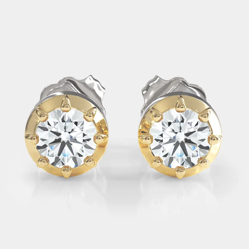 18K Yellow/White Gold