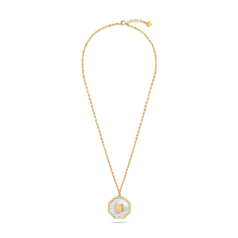 women's necklaces zodiac sign -Ambre Gold Plated Necklace