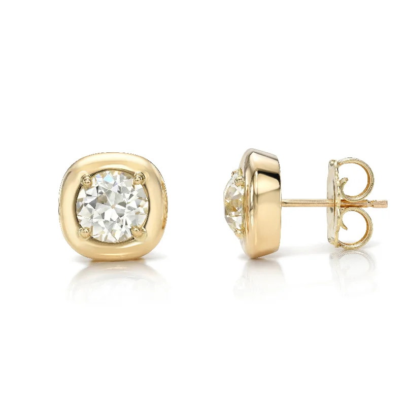 women's earrings cubic zirconia -CORI STUDS