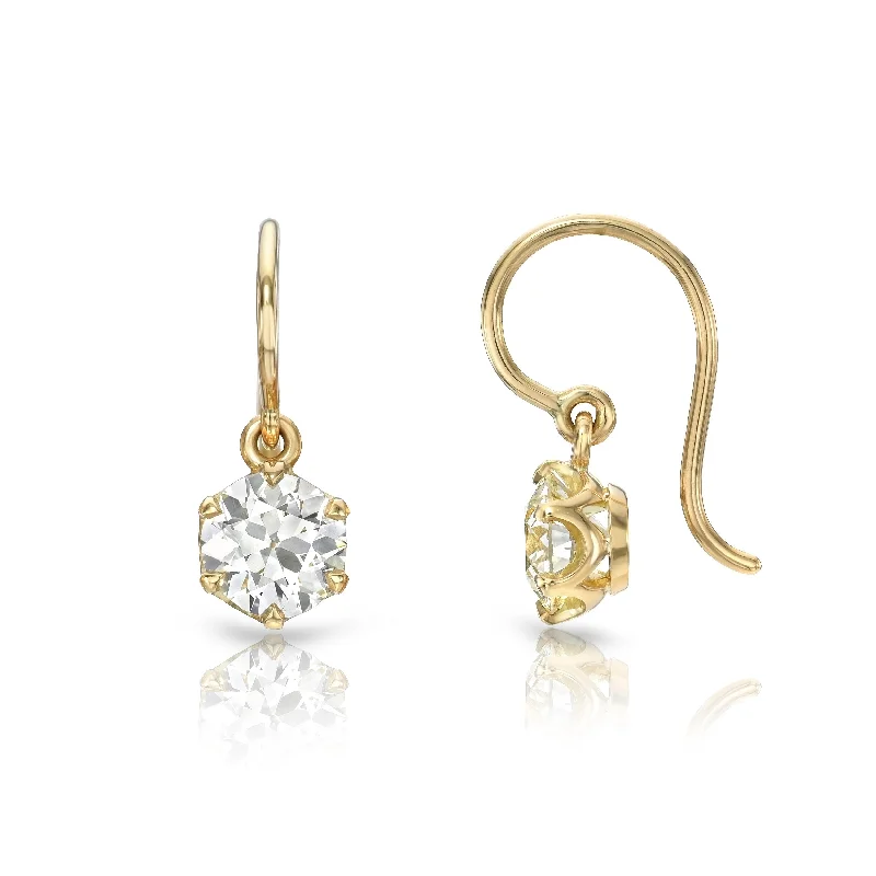 women's earrings elegant look -GIA DROPS