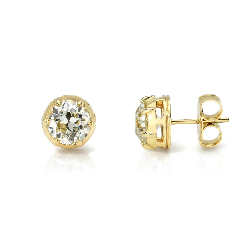 women's earrings luxurious glow -MAUDE STUDS