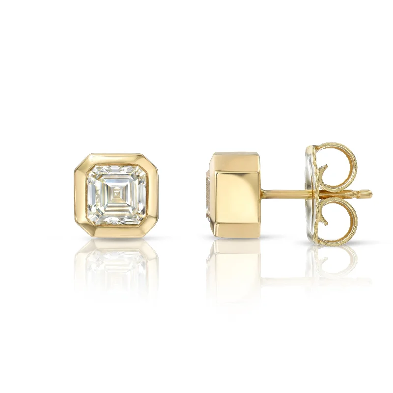 women's earrings luxury fine jewelry -TEDDI STUDS