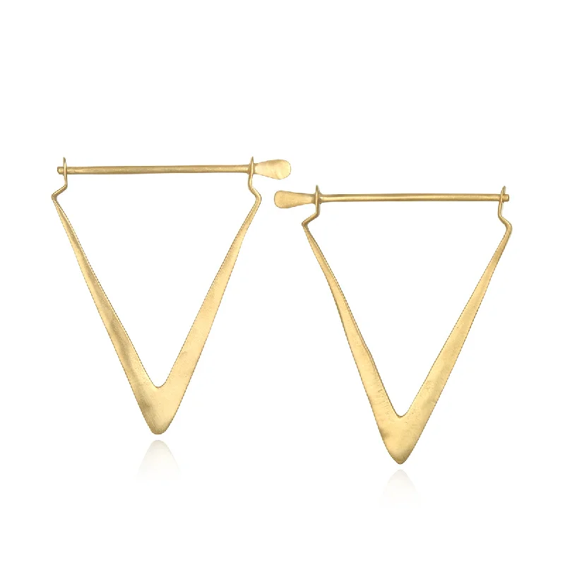 women's earrings glowing elegance -Simple Strength Earrings