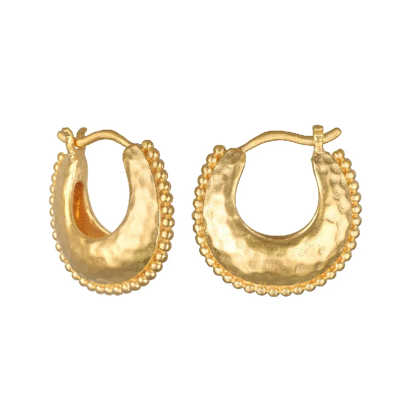 women's earrings hypoallergenic -Step Boldly Hoop Earrings