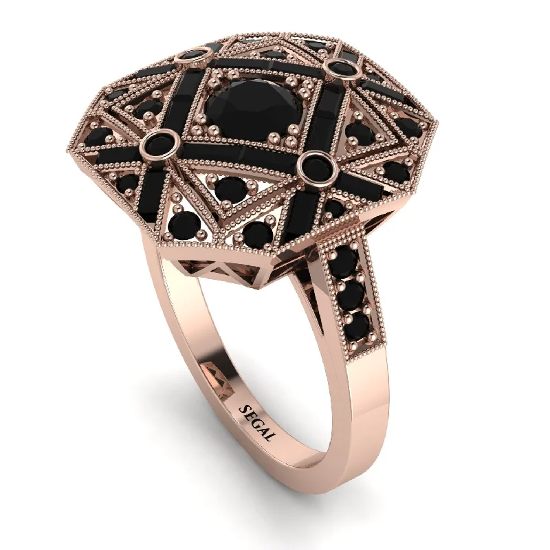 women's rings elegant touch -Modern And Stylish Design Geometric Glamour Ring - Theresa No. 8