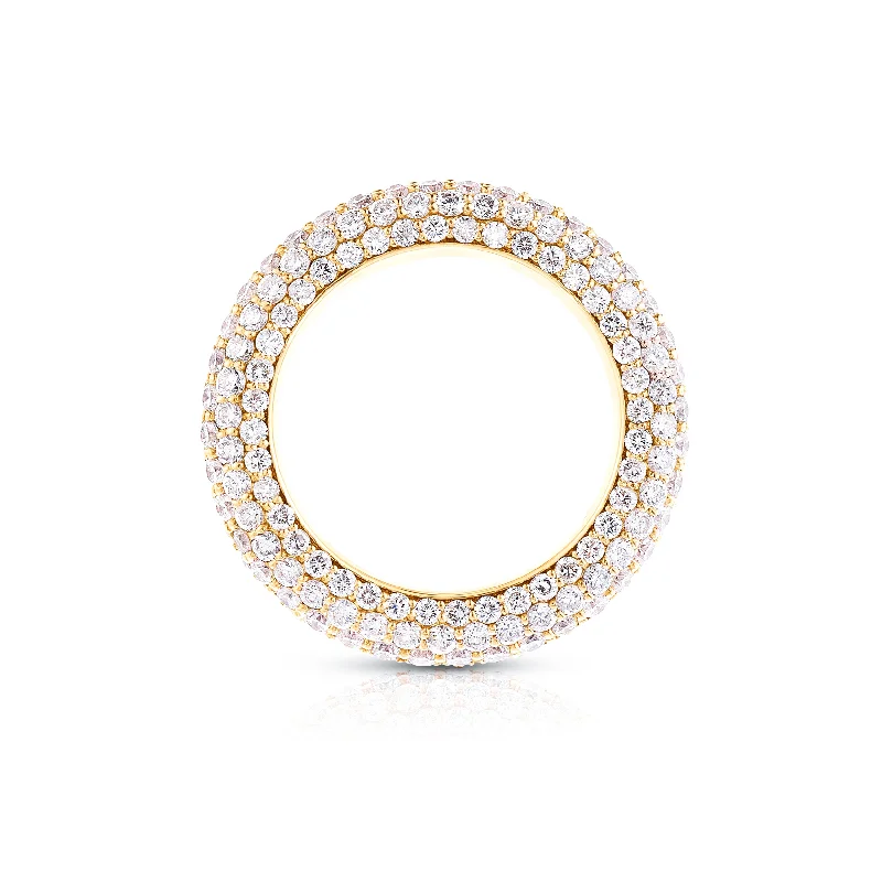 women's rings luxury fashion -Pave Bombe Ring