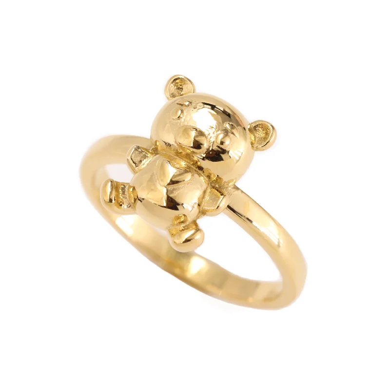 women's rings bezel setting -Teddy Ring