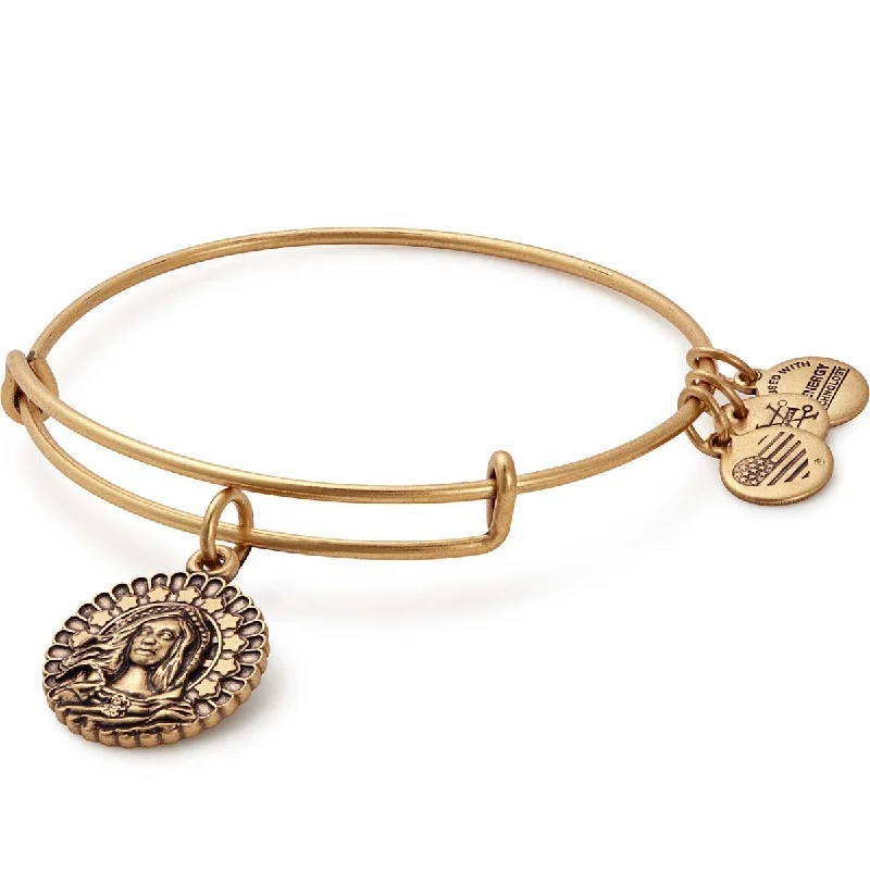 women's bracelets engagement gift -Mary Magdalene Charm Bangle