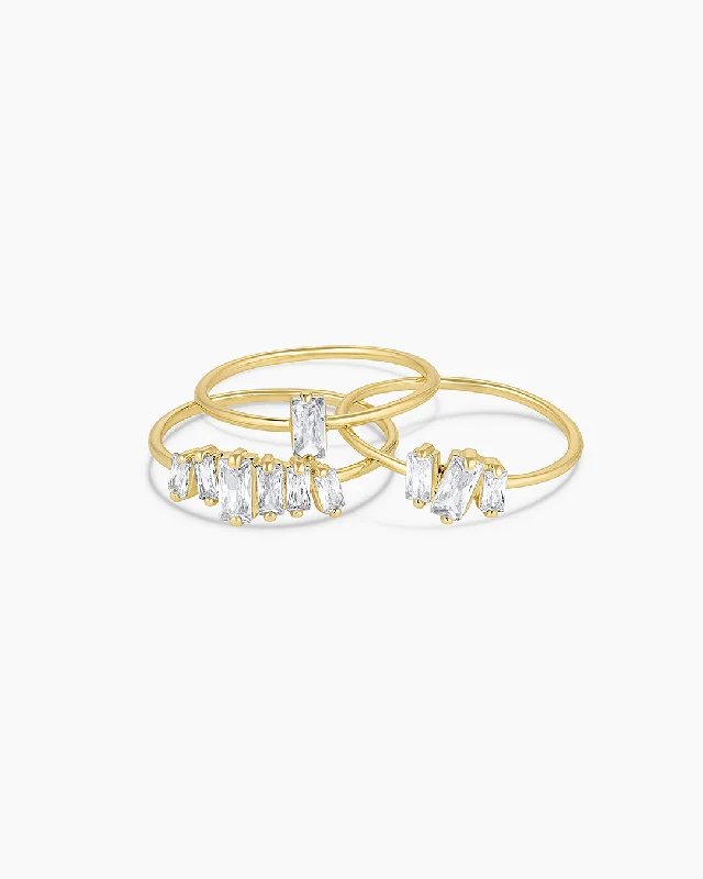 women's rings affordable options -Amara Ring Set