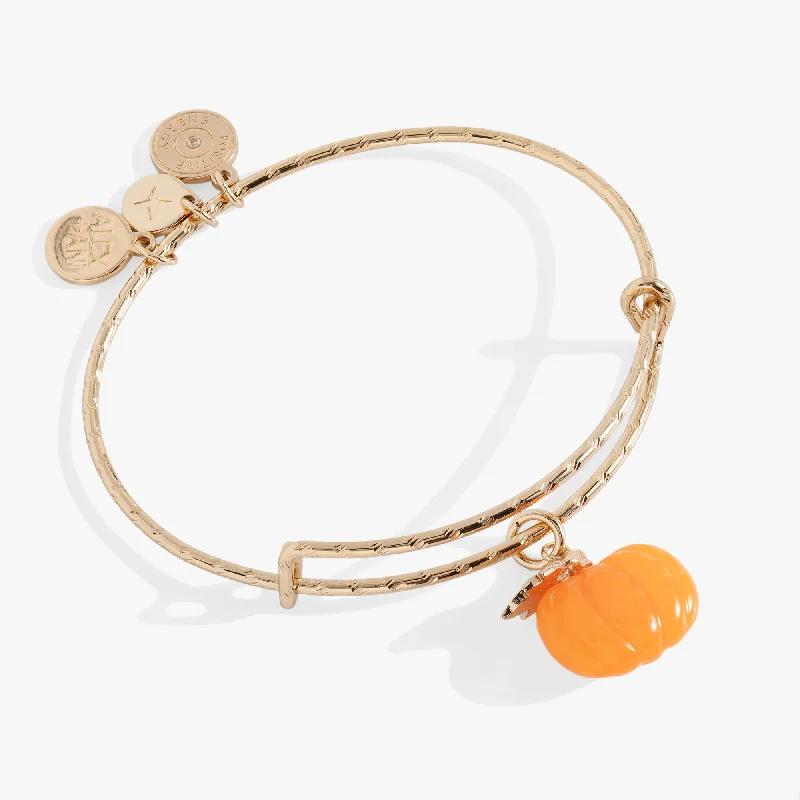 women's bracelets Valentine's Day gift -Pumpkin Textured Bangle