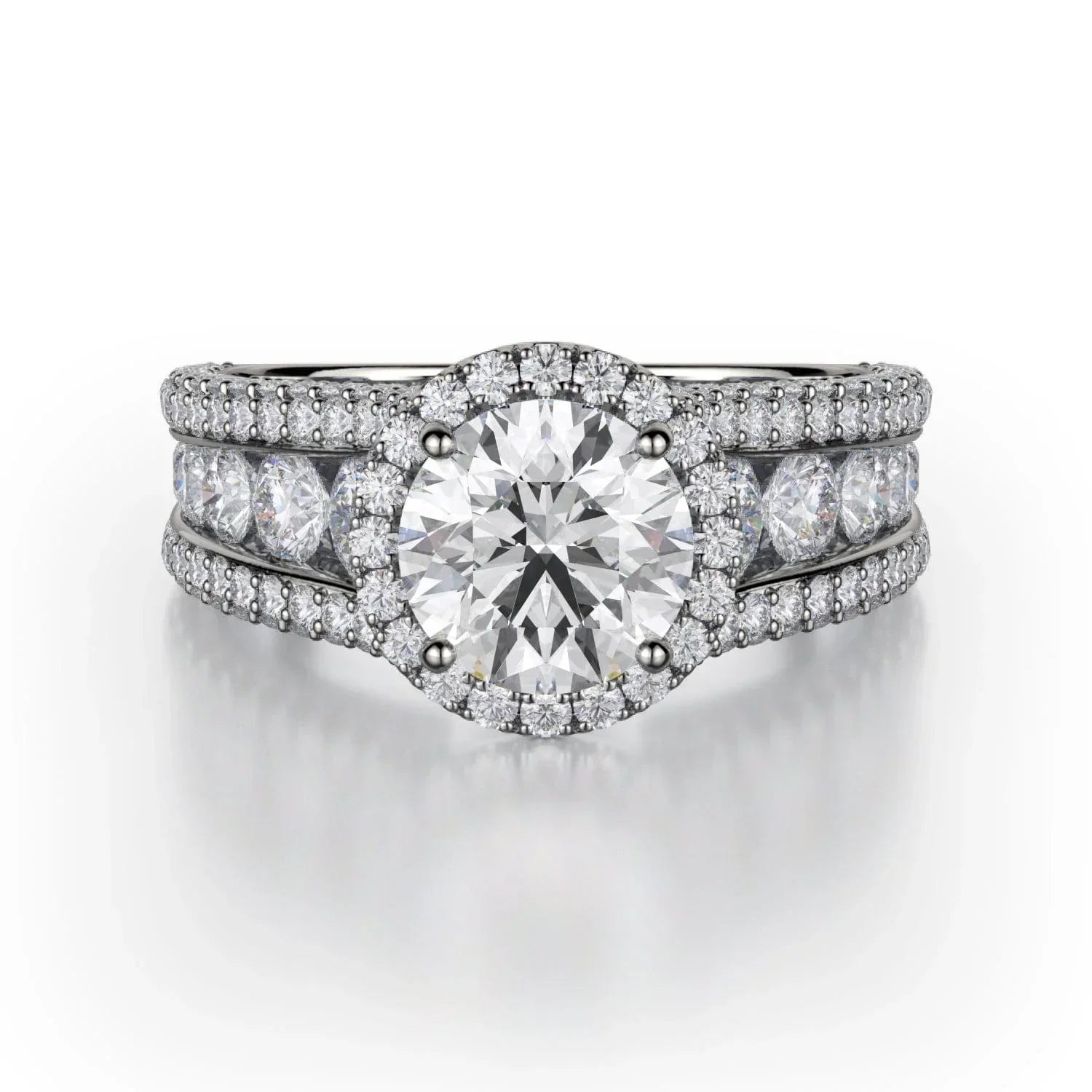 women's engagement rings best seller -2.04ctw Diamond Engagement Ring