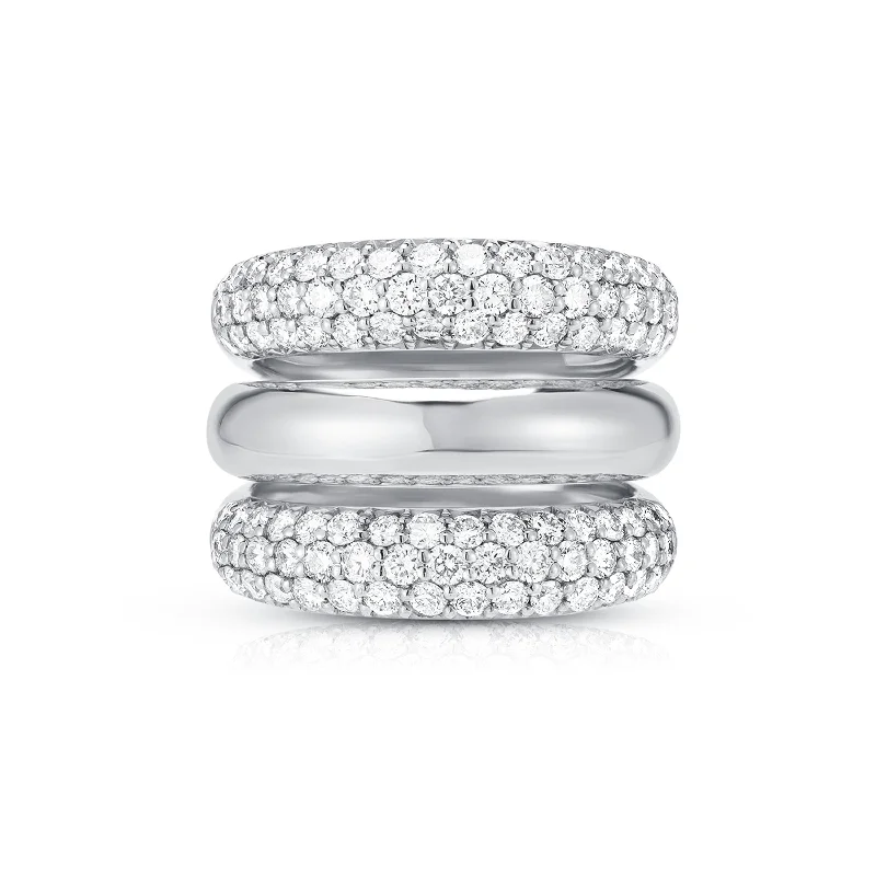 women's rings marquise cut -Mega Gemini Ring