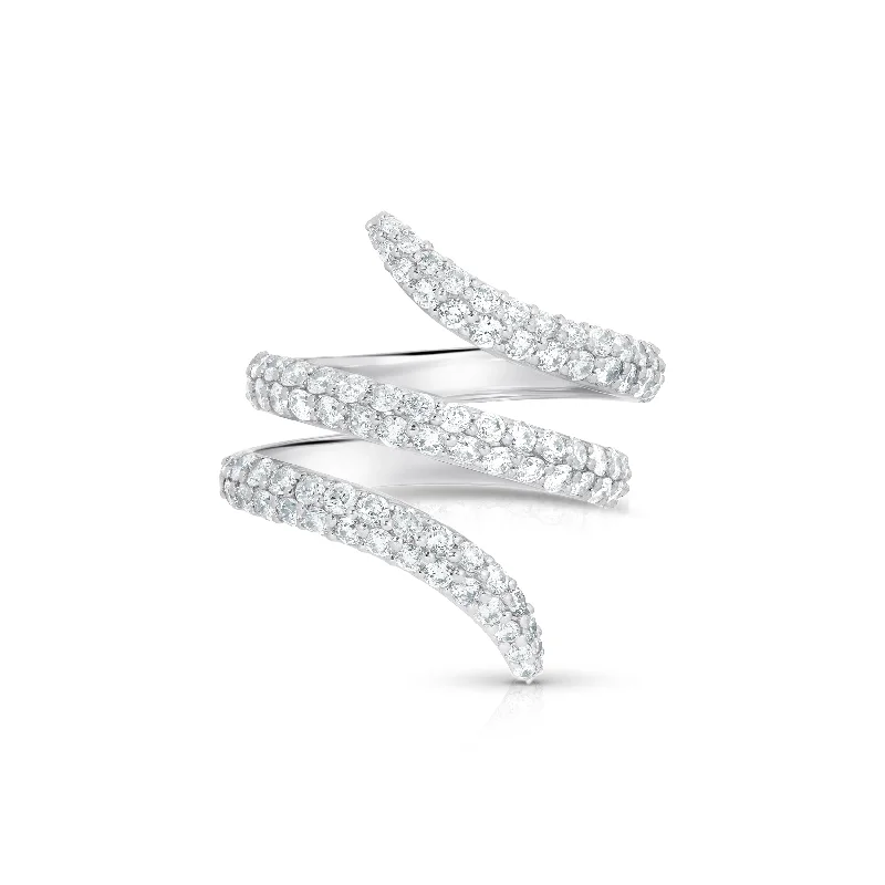 women's rings twisted band -Viper Coil Ring