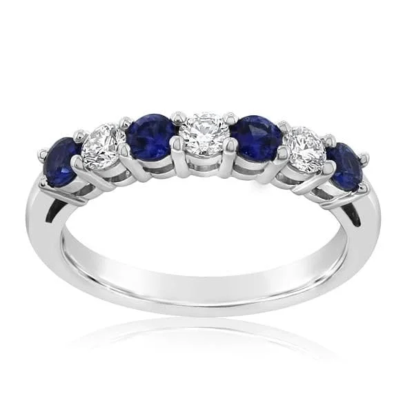 women's engagement rings diamond -Sapphire & Diamond Ring