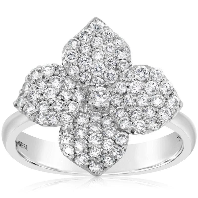 women's engagement rings fine jewelry -PIRANESI Fiore Diamond Ring