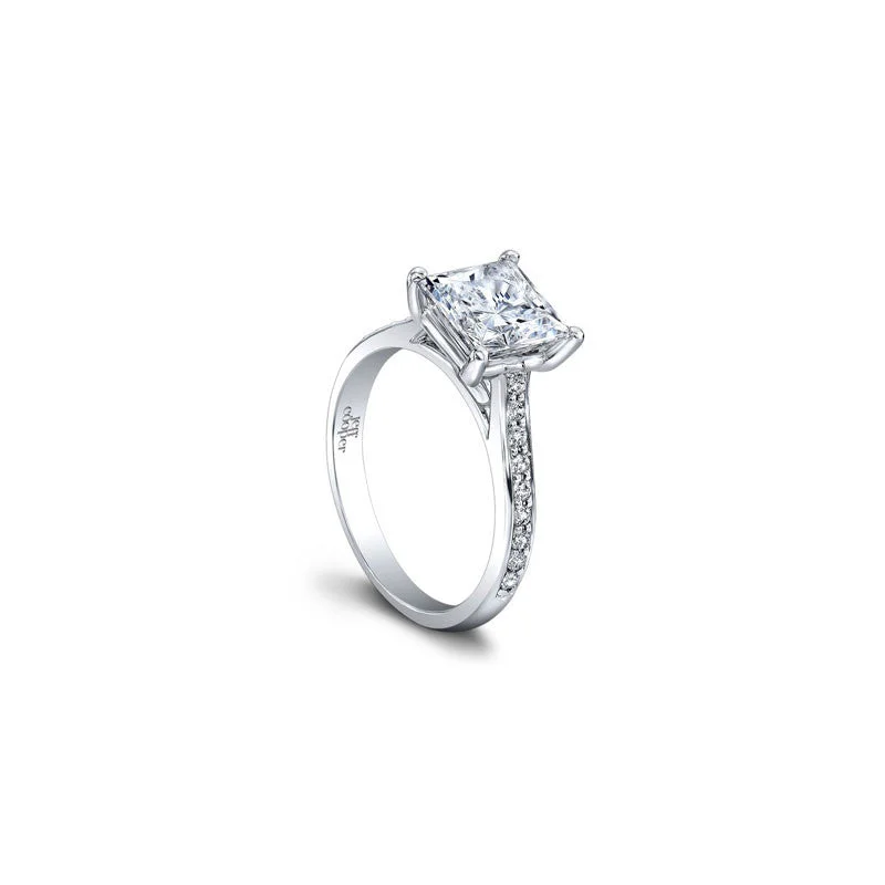 women's engagement rings oval cut -Callie Engagement Ring