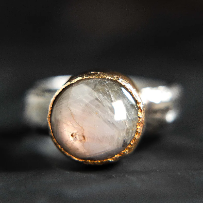 women's rings moon and stars -Relic Cabochon Ring No. 7