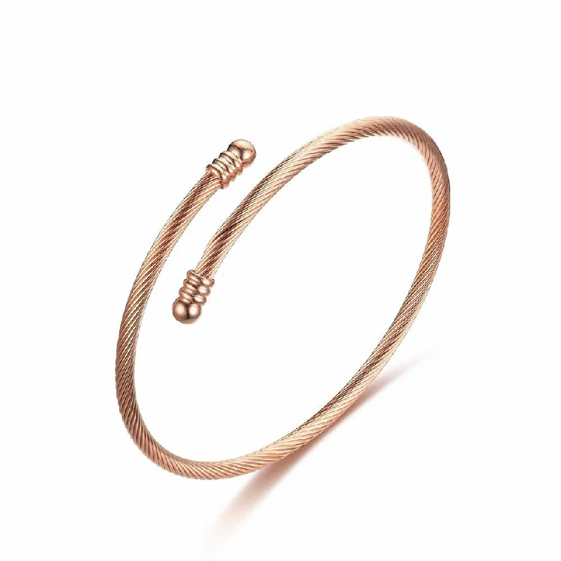 Rose Gold Steel Wire