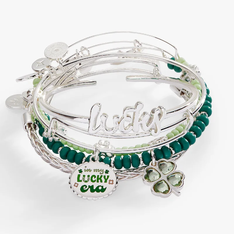 women's bracelets luxury elegance -St. Patrick’s Day Set of 5 Bracelets