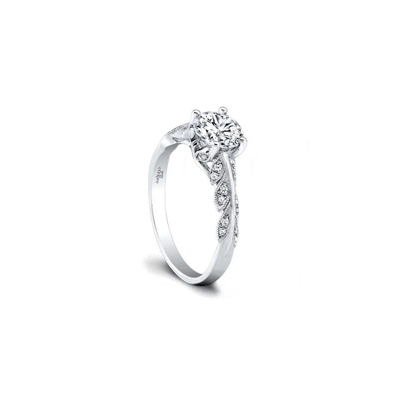 women's engagement rings white gold -Lisette Engagement Ring