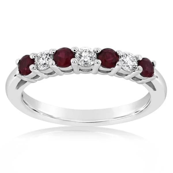 women's engagement rings sapphire -Ruby & Diamond Ring