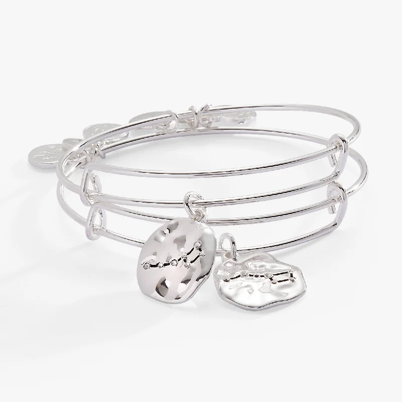 women's bracelets silver -Little Dipper BFF Bangle Set of 2