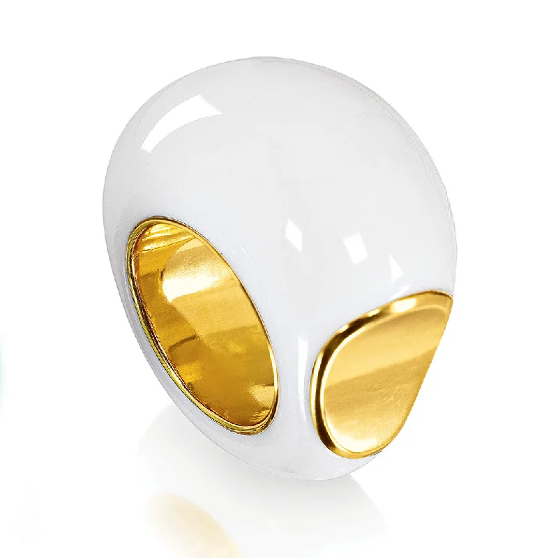 women's rings vintage style -Copa Ring in Opal