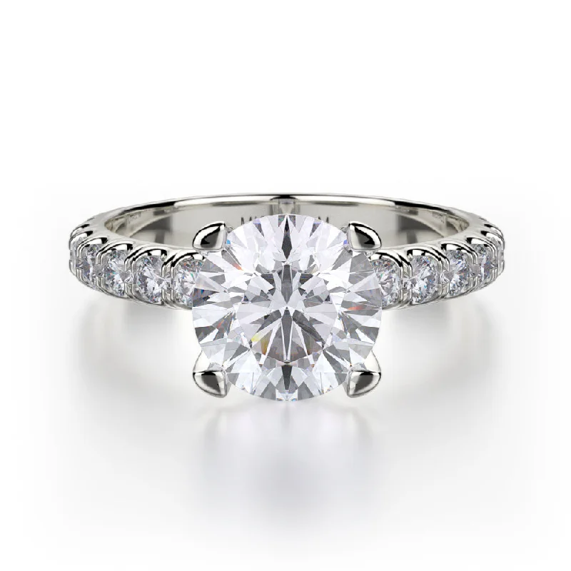 women's engagement rings high-end design -0.75ctw Diamond Engagement Ring