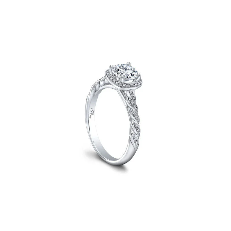 women's engagement rings modern design -Lisa Engagement Ring