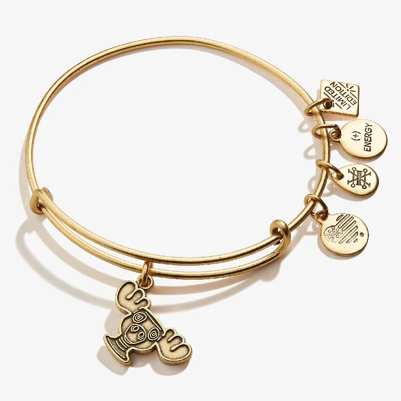 women's bracelets handcrafted luxury -National Lampoon's Christmas Vacation Moose Cup Charm Bangle