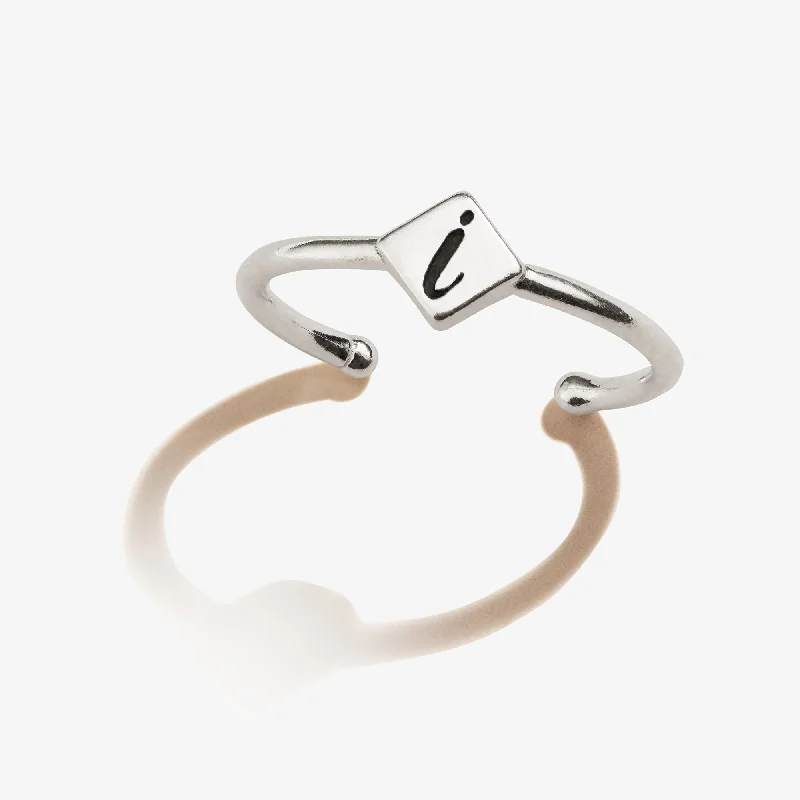 women's rings heirloom quality -Initial I Ring