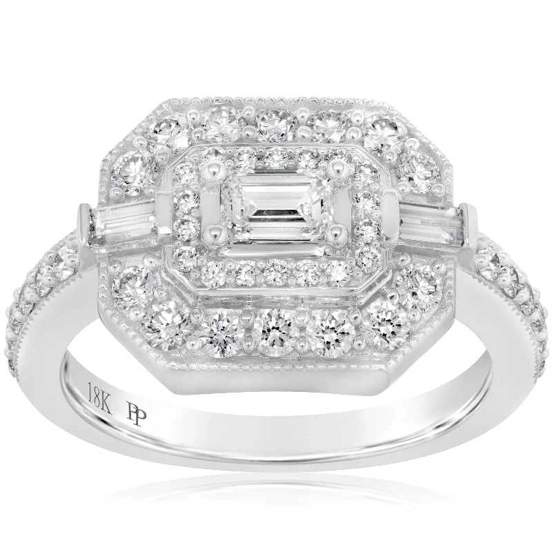 women's engagement rings antique design -PENNY PREVILLE The New Rendition Diamond Ring